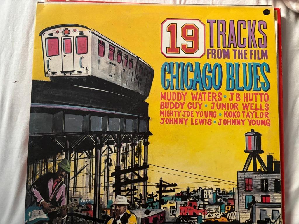 18 nummers uit de film Chicago Blues, 2 33T vinyl, Ophalen
