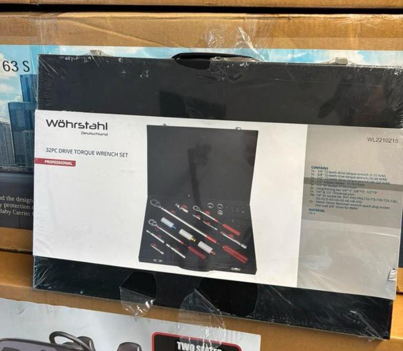 Nieuw Wöhrstahl 32 Delige Momentsleutel set !, Ophalen, Nieuw