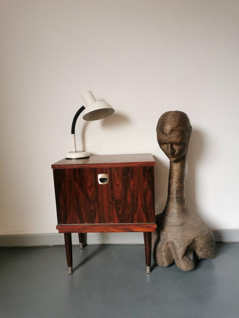 Vintage nachtkastje / kast jaren 70, Enlèvement, Utilisé