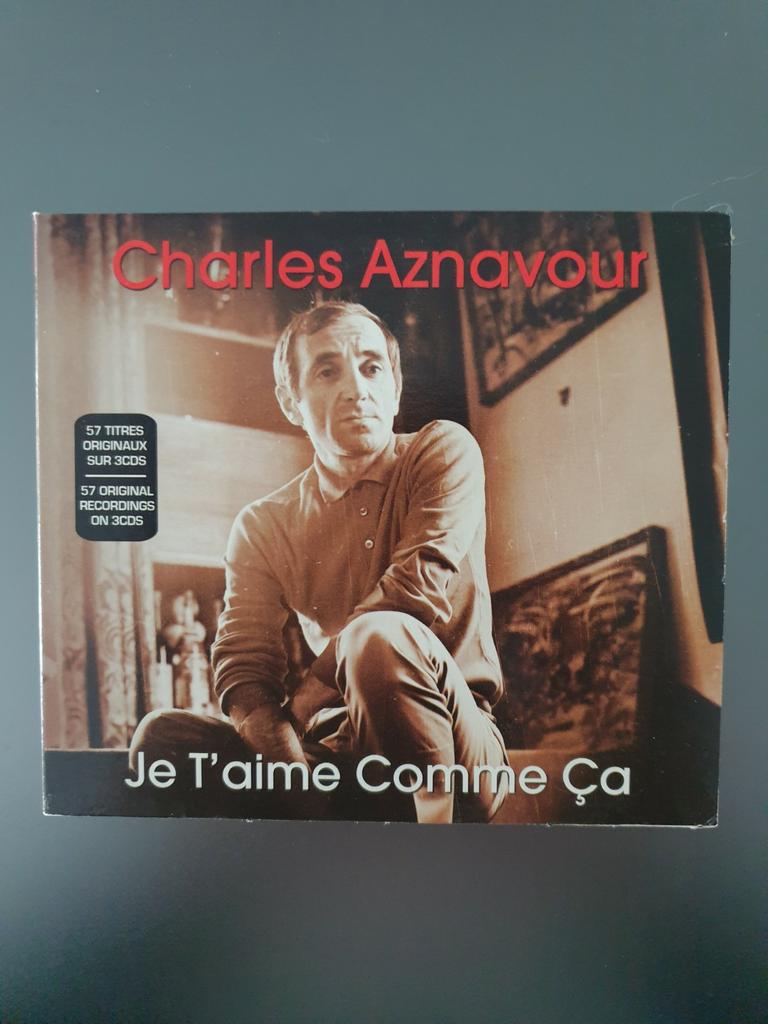 3CD  Charles Aznavour, Enlèvement ou Envoi, Comme neuf