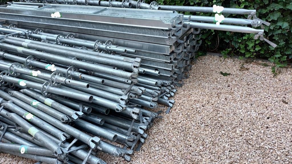 Verhuur van gevelsteigers, Doe-het-zelf en Bouw, Steigers, Ophalen