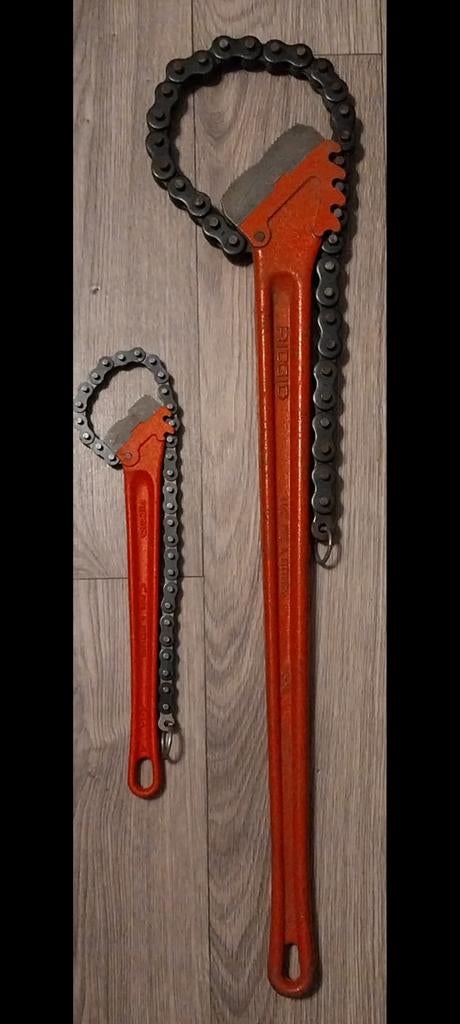 Clé à chaîne Ridgid pour tuyau,36 pour filtre à huile, Enlèvement ou Envoi