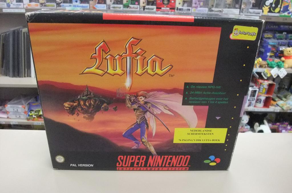 Lufia Big Box (cib) hol snes, Games en Spelcomputers, Games | Nintendo Super NES, Nintendo, Gebruikt, 1 speler, Ophalen of Verzenden