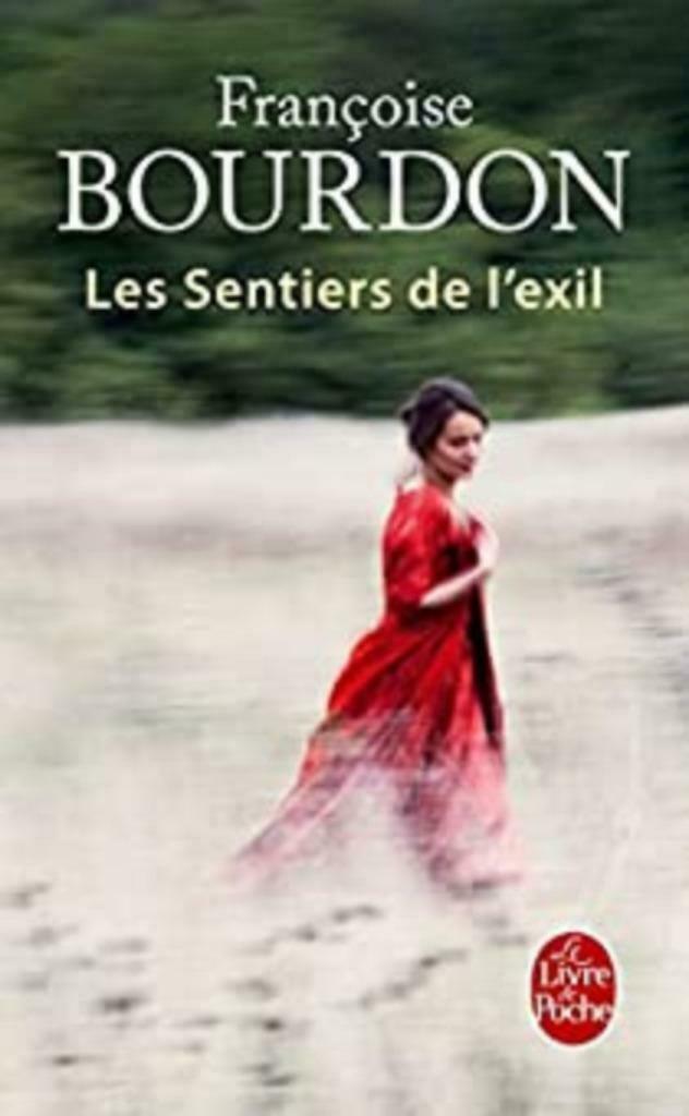 Les sentiers de l'exil Françoise Bourdon Poche, Enlèvement ou Envoi, Utilisé, Europe autre