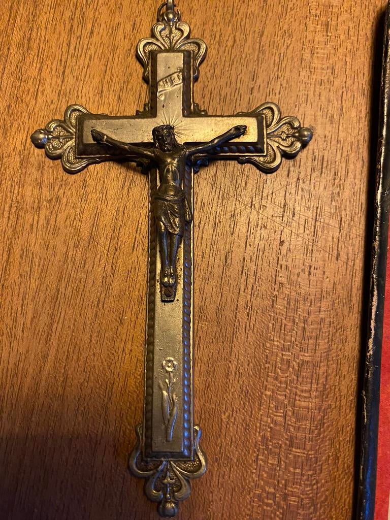Kruis, Antiek en Kunst, Antiek | Religieuze voorwerpen, Ophalen of Verzenden