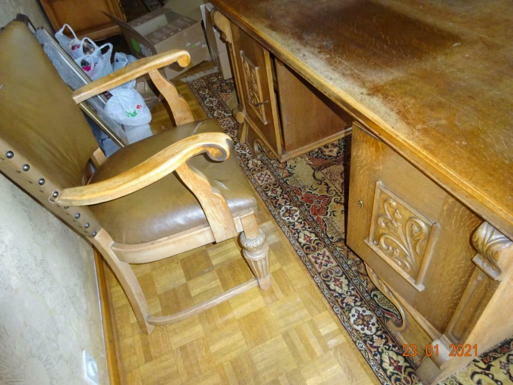 OUDE BUREAU+BUREAUZETEL, Ophalen of Verzenden
