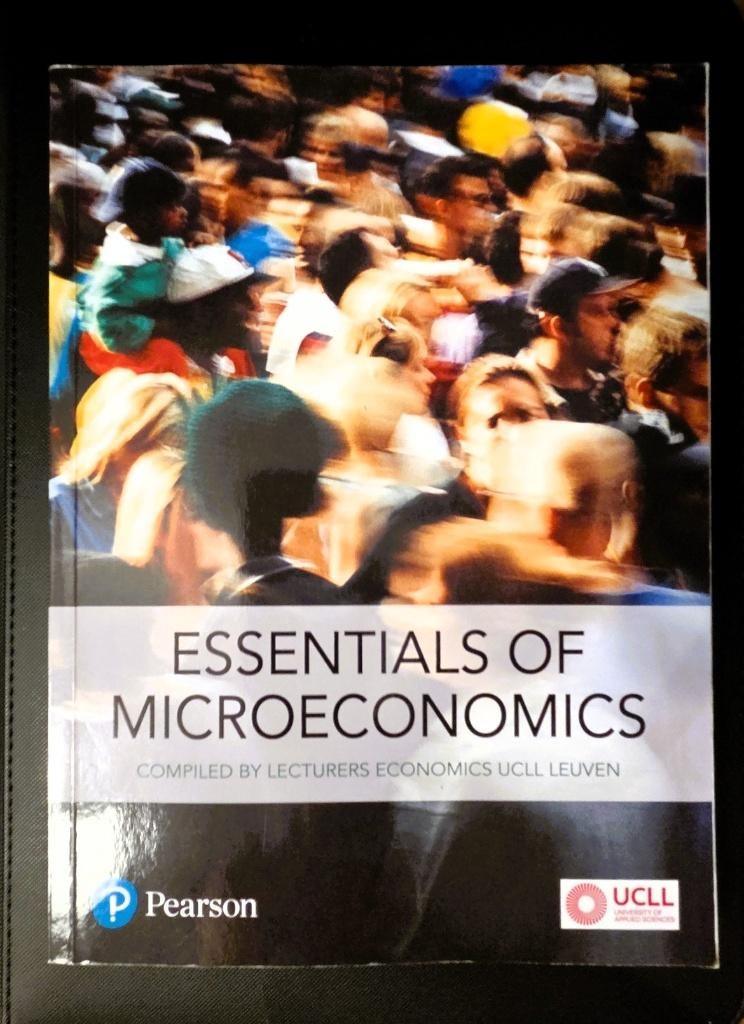 Essentials of Microeconomics, Ophalen of Verzenden, Gelezen, Hogeschool, Pearson