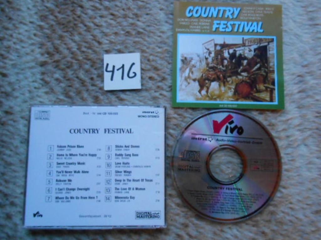 CD Country Festival, Cd's en Dvd's, Cd's | Country en Western, Ophalen of Verzenden, Gebruikt