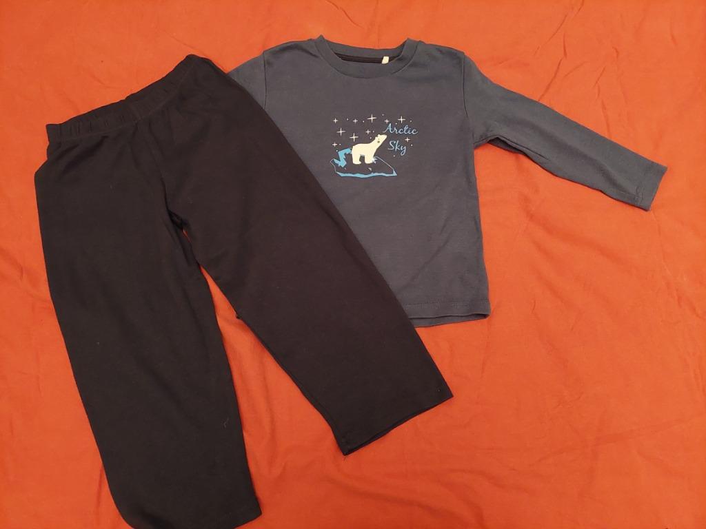 Pyjama TQF coton 5 ans bleu ours polaire, TQF, Garçon ou Fille, Utilisé, Enlèvement