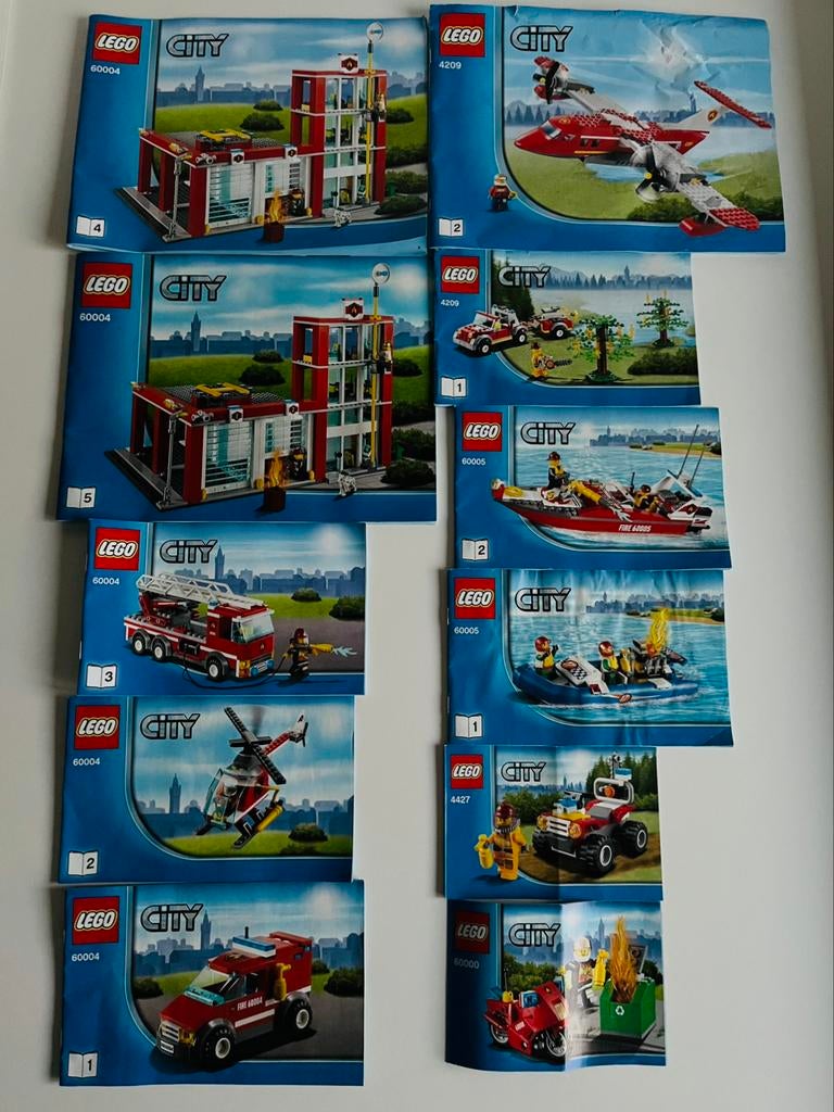 Lego city Brandweer 60004, 4209, 4427,60005, Ophalen of Verzenden, Lego