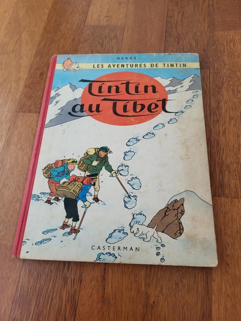 Tintin Tintin au Tibet première édition B29, Livres, Enlèvement ou Envoi