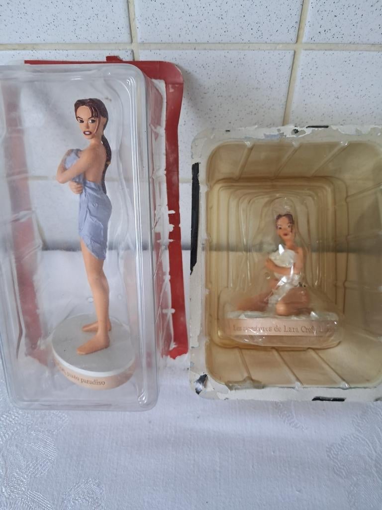 4 figuren uit de Lara Croft-collectie, Verzamelen, Ophalen of Verzenden, Zo goed als nieuw