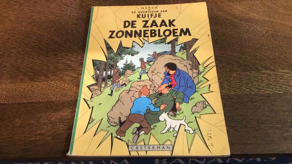 Kuifje de zaak zonnebloem (#), Boeken, Eén stripboek, Ophalen of Verzenden, Gelezen, Herge