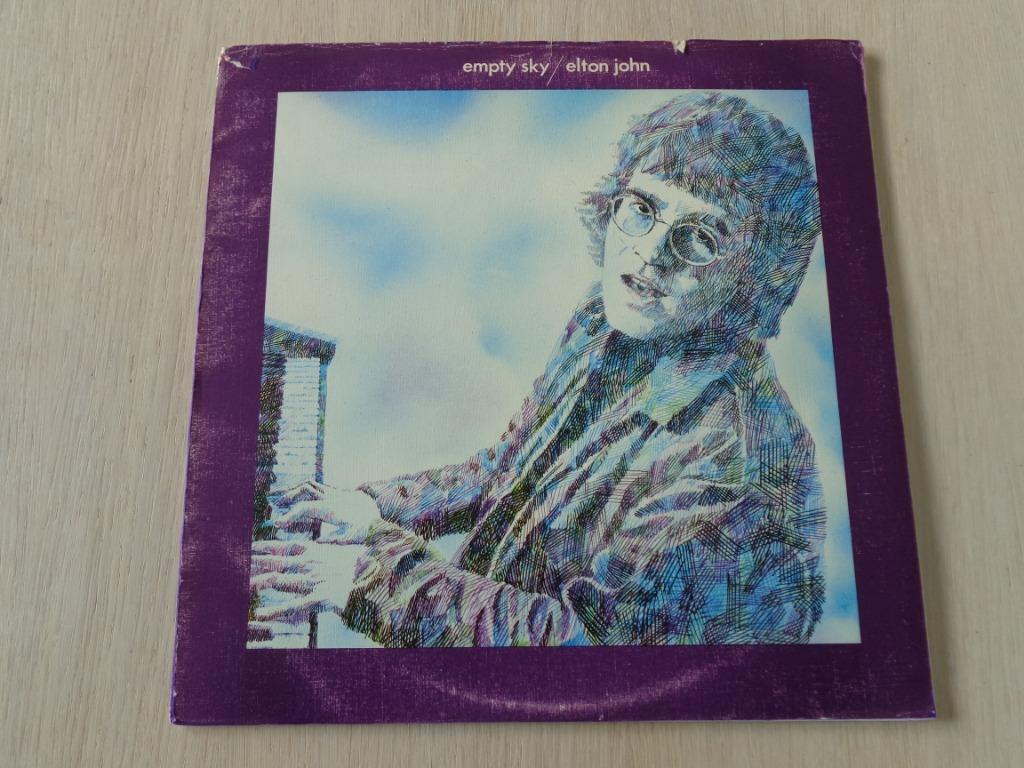 Elton John – Empty Sky, Envoi, Comme neuf, 12 pouces, Pop rock