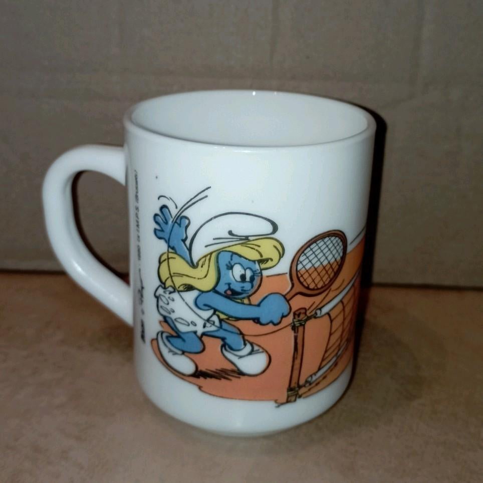 Koffietas/ mok De Smurfen, Enlèvement ou Envoi, Comme neuf, Différents Schtroumpfs, Ustensile