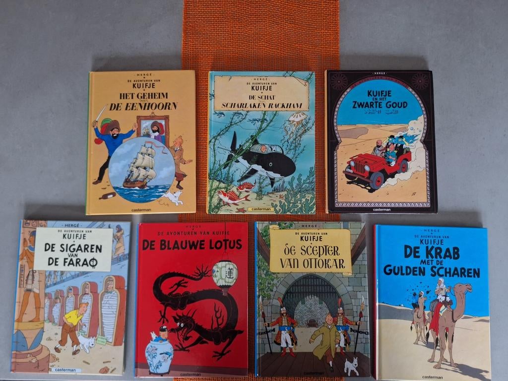 Kuifje collectie, Ophalen