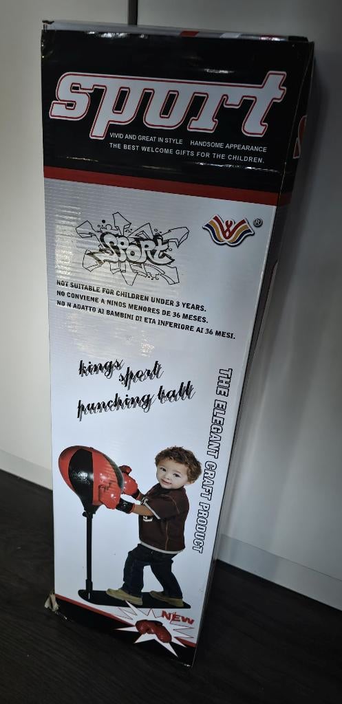 Boksbal voor kinderen, Enlèvement ou Envoi, Comme neuf, Punching-ball
