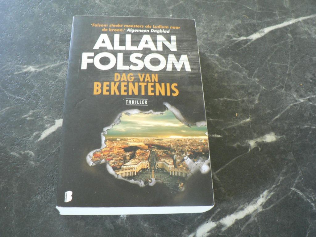 Dag van Bekentenis Allan Folsom, Ophalen of Verzenden, Gelezen, Allan Folsom