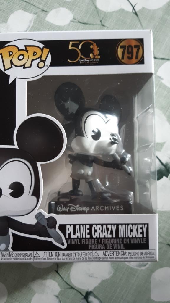 Funko Pop Plane Crazy Mickey, Enlèvement ou Envoi, Neuf