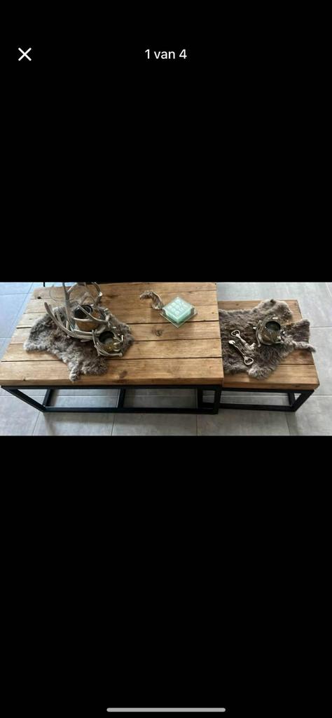 table de salon, Moins de 50 cm, 50 à 100 cm, Landelijk stijl, Enlèvement