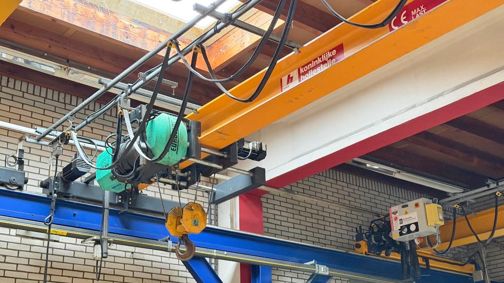 Rolbrug 6.700 mm / 5 ton / Verlinde / 1996 / igst, Bricolage & Construction, Treuils et Palans, Enlèvement, Utilisé, Électrique