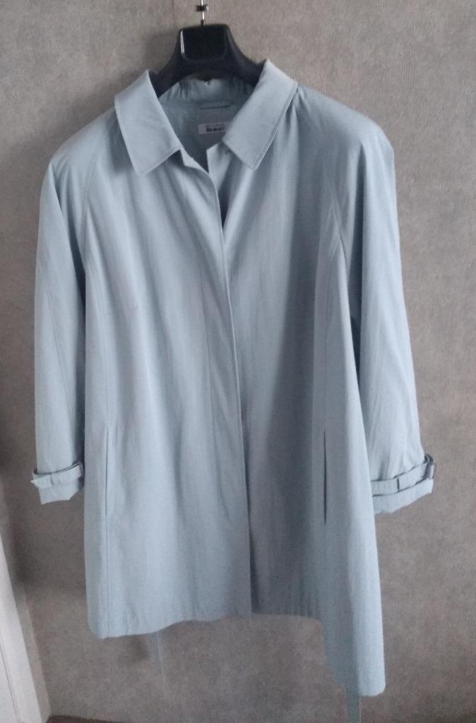 Damart blauwe regenjas maat 52 XL, Kleding | Dames, Blauw, Maat 46/48 (XL) of groter, Ophalen of Verzenden, Jasje
