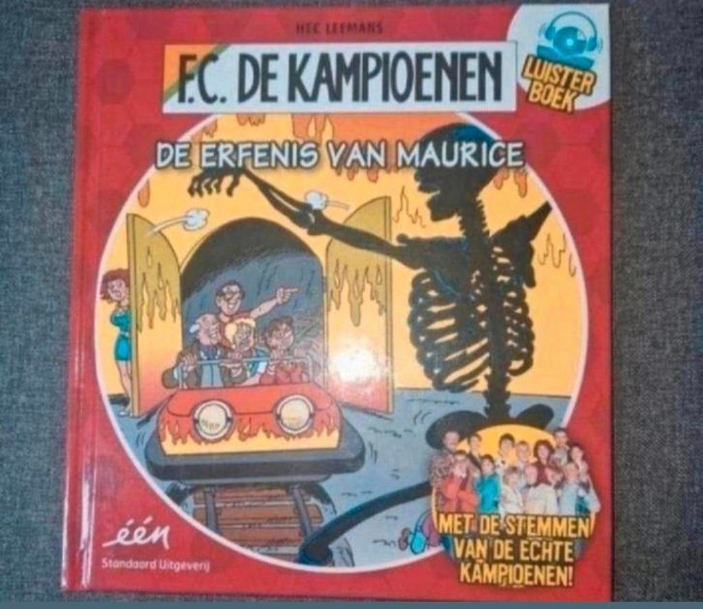 Fc de kampioenen luisterboek met cd, Boeken, Ophalen of Verzenden, Zo goed als nieuw