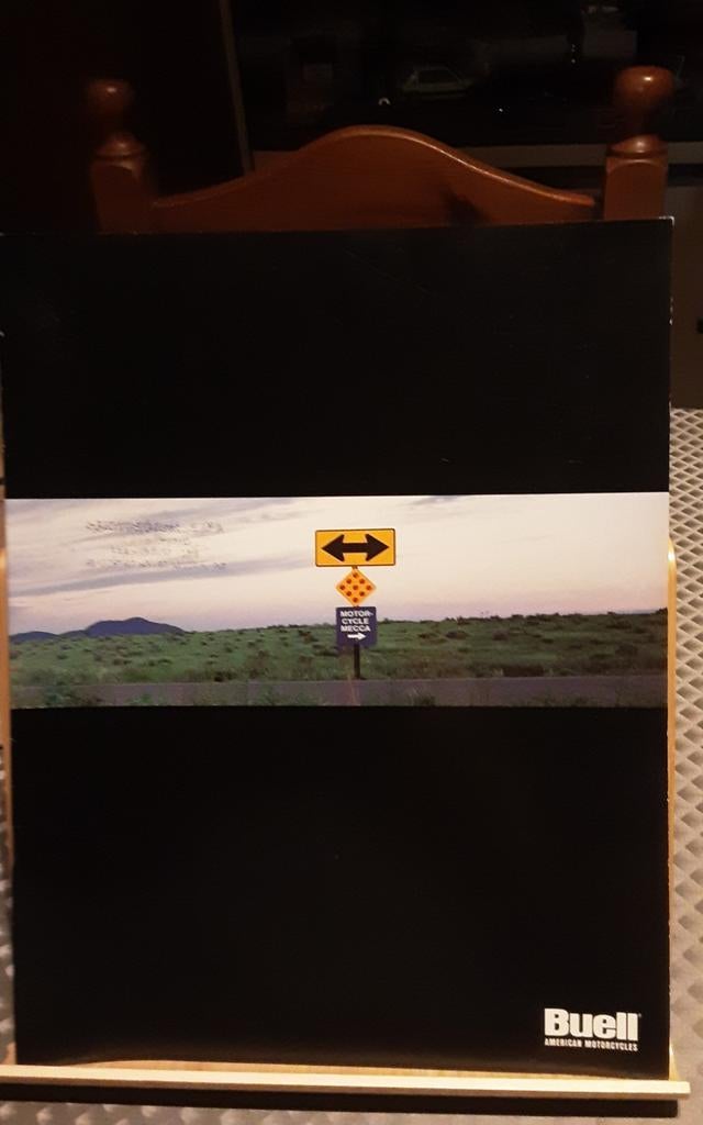 Buell brochure, Ophalen of Verzenden, Zo goed als nieuw