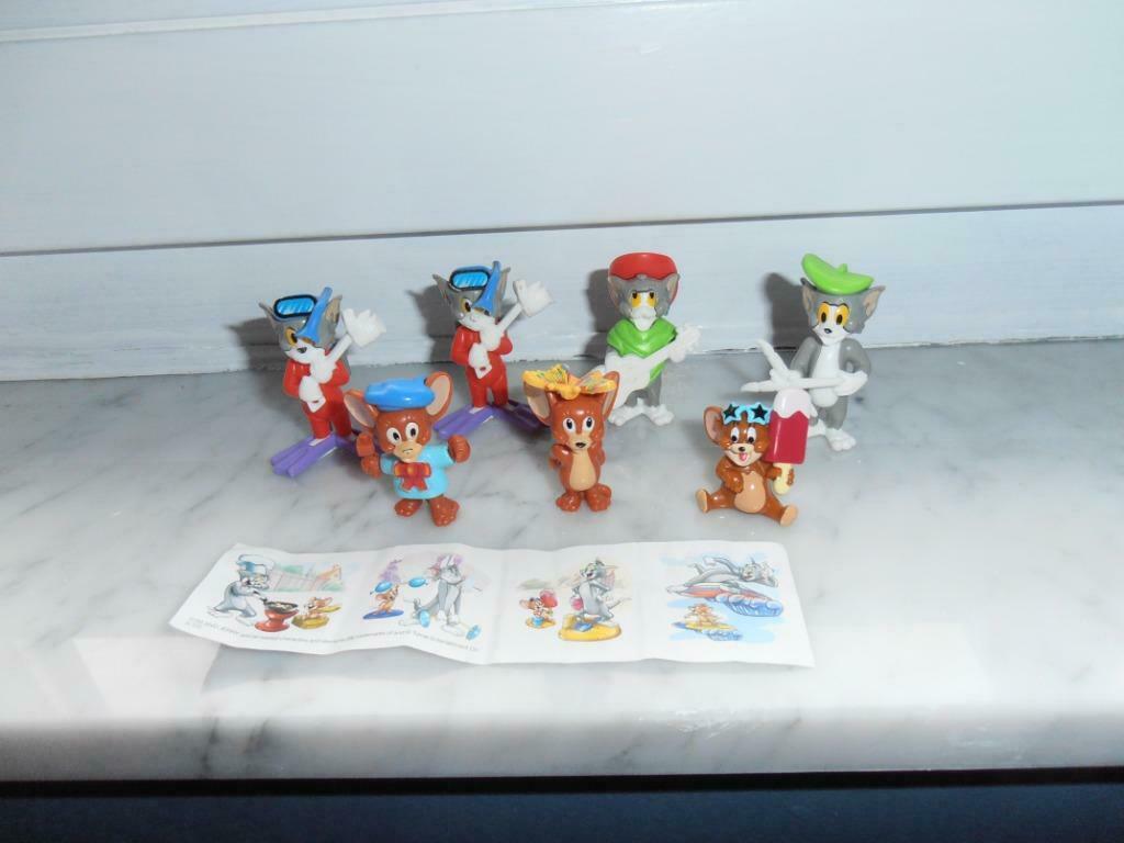 Figurines "Tom et Jerry" – KINDER/FERRERO (vintage), Enlèvement ou Envoi, Utilisé, Numéros K