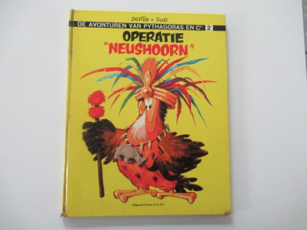 pythagoras ...nr.2...operatie neushoorn...........1st, Boeken, Stripverhalen, Ophalen of Verzenden, Gelezen