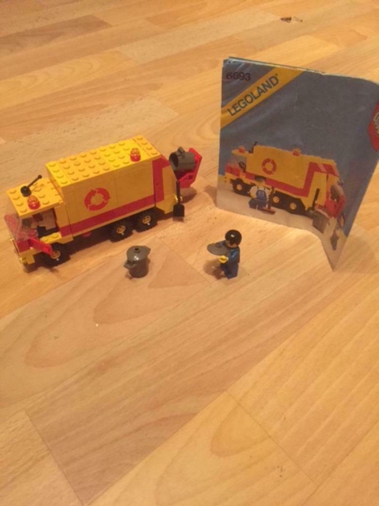 Lego vuilniswagen 6693, Kinderen en Baby's, Speelgoed | Duplo en Lego, Ophalen of Verzenden, Gebruikt, Complete set, Lego