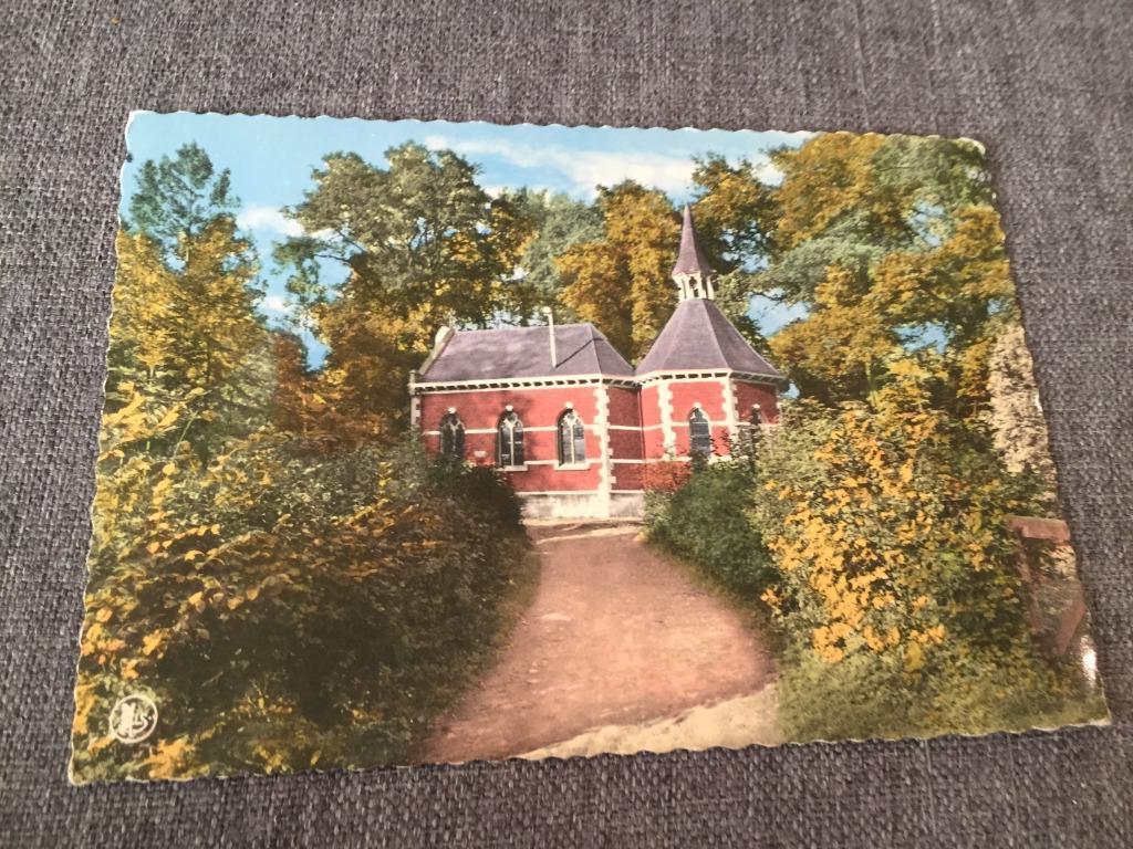 oude postkaart Houdeng-Goegnies Kapel Notre Dame 002, Collections, Enlèvement ou Envoi, 1980 à nos jours, Affranchie, Liège