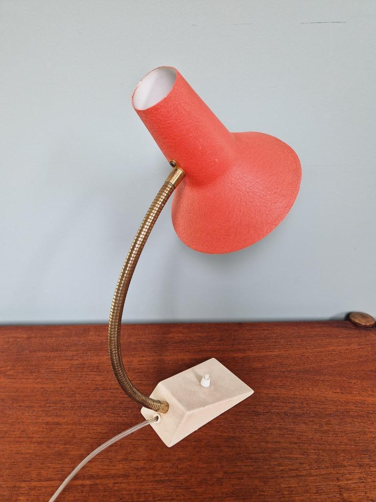 Lampe de bureau vintage articulée en métal, SIS, années 60, ...., Enlèvement ou Envoi, Utilisé, Allemagne