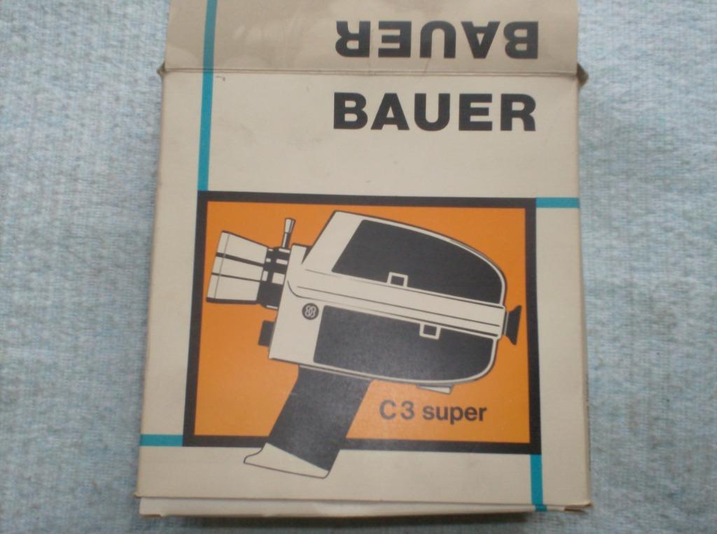 Bauer C3 super 8 mm camera, Ophalen, 1960 tot 1980, Filmcamera