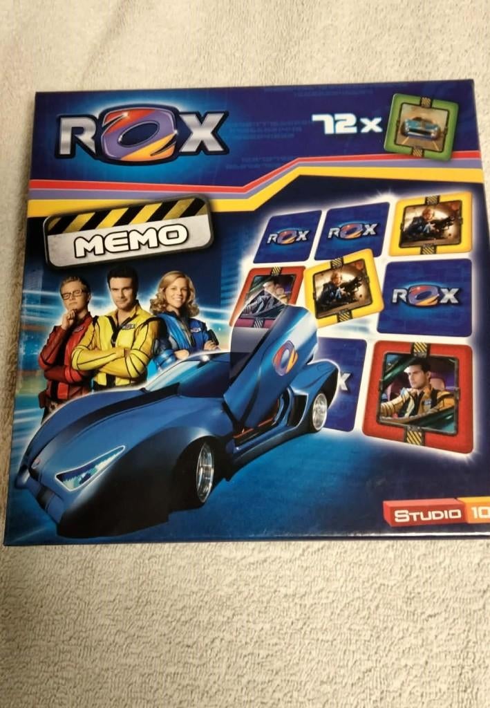 Rox memo spel studio 100 speelgoed, Kinderen en Baby's, Ophalen of Verzenden, Zo goed als nieuw, Puzzelen