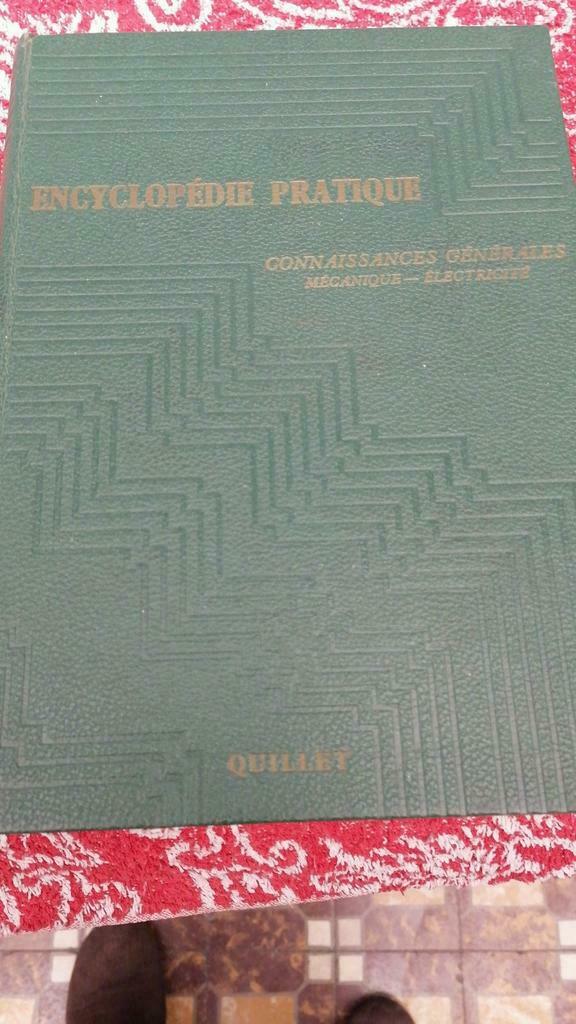 ENCYCLOPÉDIE PRATIQUE mécan. /élec.- "QUILLET"- voir descr., Livres, Comme neuf