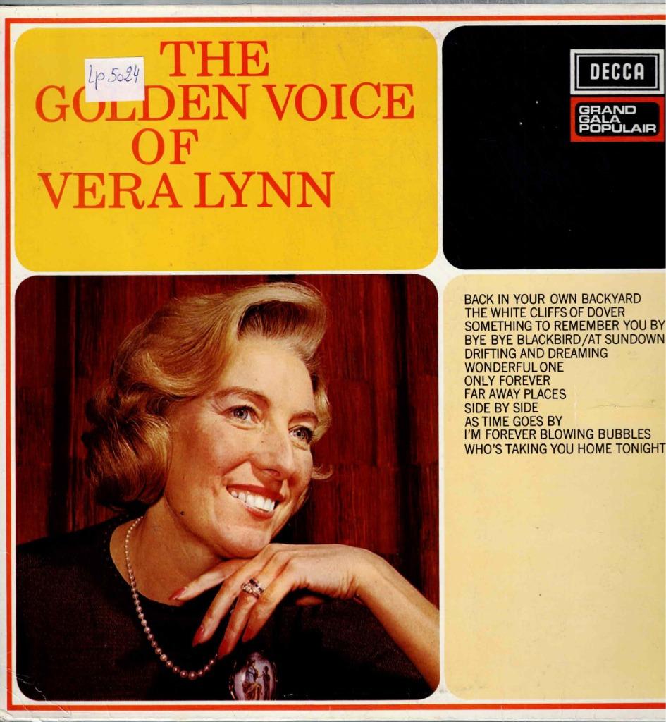 Vinyl, LP   -    Vera Lynn – The Golden Voice Of Vera Lynn, Ophalen of Verzenden, Overige formaten