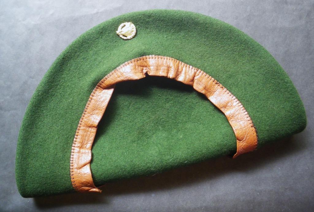 Béret fraternelle des Chasseurs ardennais fin années 1940, Collections, Envoi, Armée de terre, Casque ou Béret
