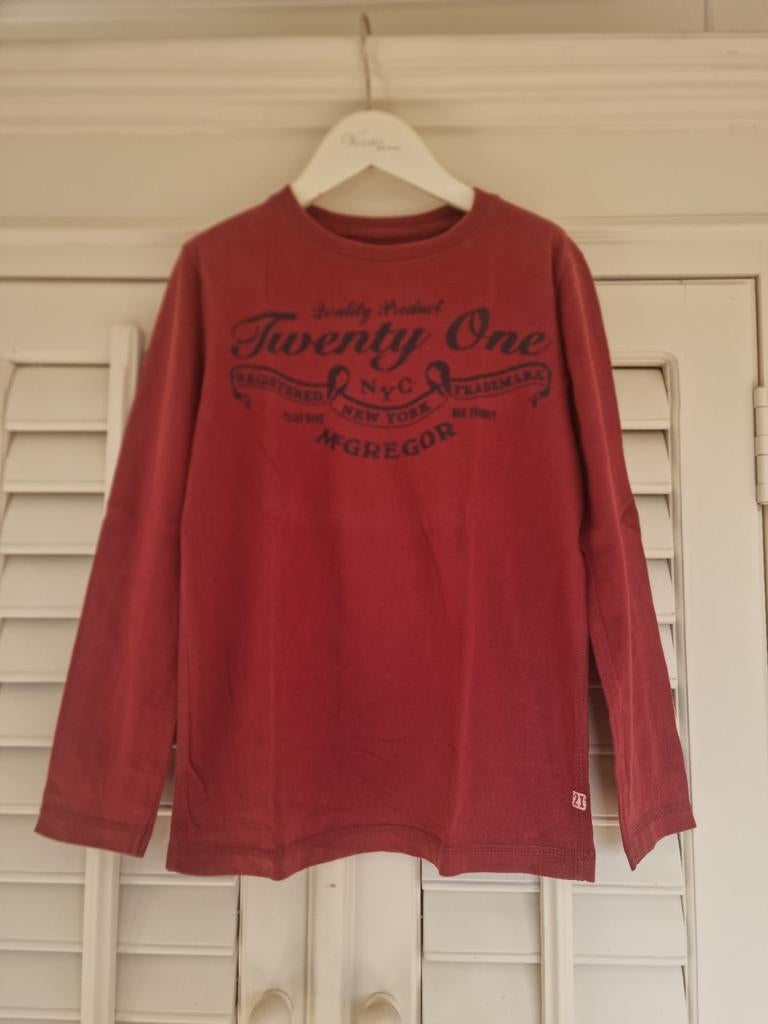 Longsleeve McGregor maat 140-10 jaar, McGregor, Jongen of Meisje, Ophalen of Verzenden, Zo goed als nieuw