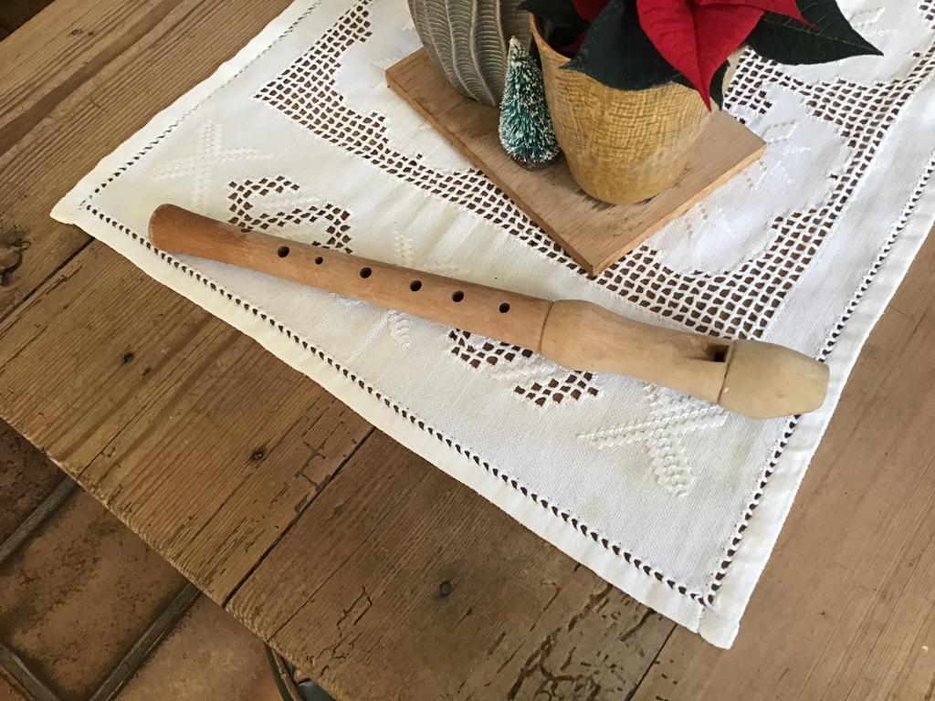 Oude houten blokfluit, Muziek en Instrumenten, Ophalen of Verzenden, Zo goed als nieuw
