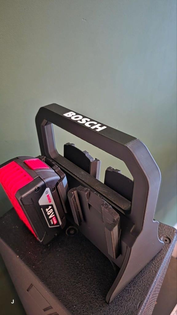 Bosch ProCORE 18V accu / batterij houder incl. wandhouder, Bricolage & Construction, Outillage | Pièces de machine & Accessoires