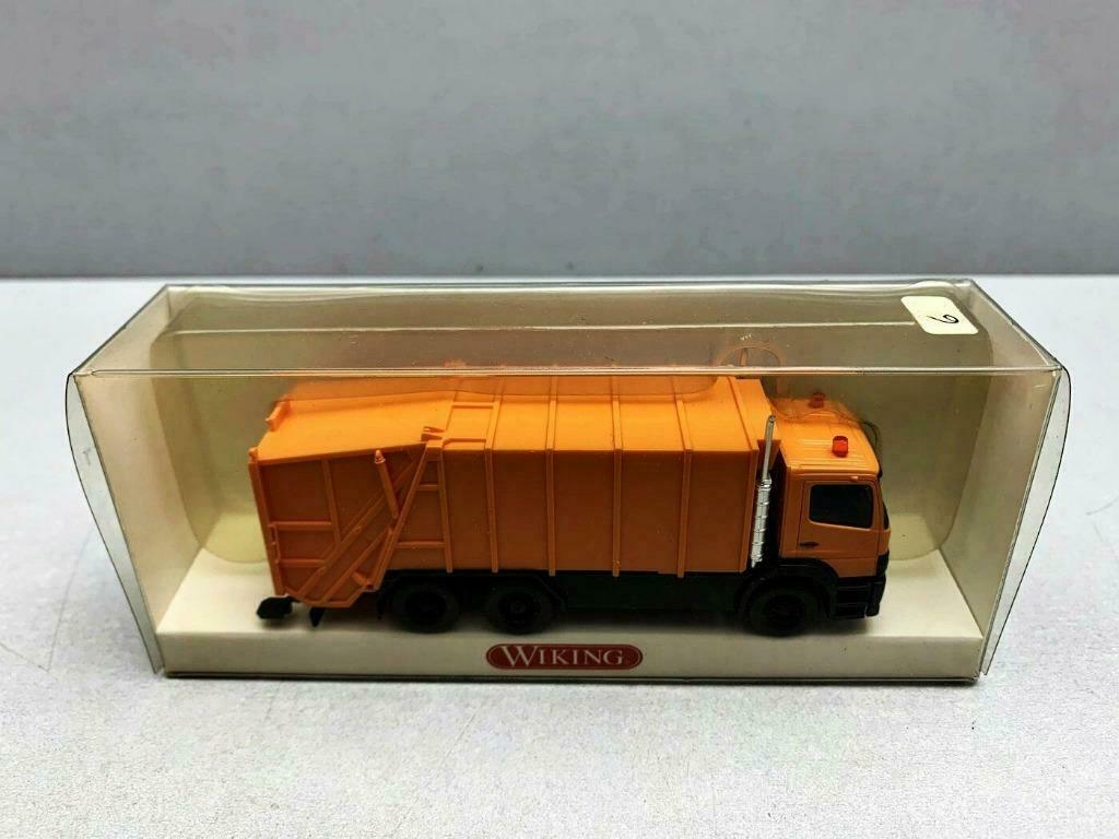 Camion MERCEDES BENZ Benne Voirie 1/87 HO WIKING Neuf +Boite, Enlèvement ou Envoi, Neuf, Bus ou Camion, Wiking