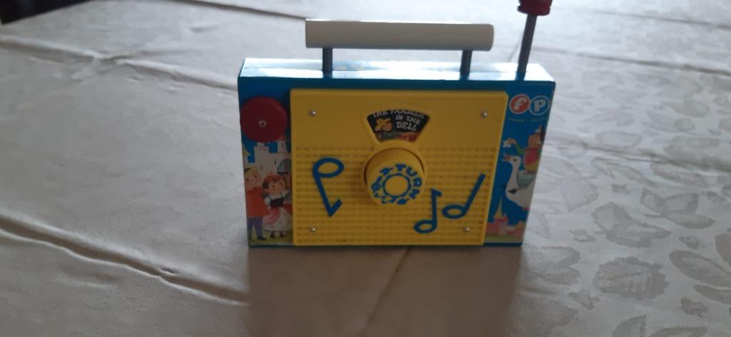 vintage Fisher price 1960 TV radio, Kinderen en Baby's, Speelgoed | Fisher-Price, Ophalen of Verzenden, Gebruikt, Overige typen