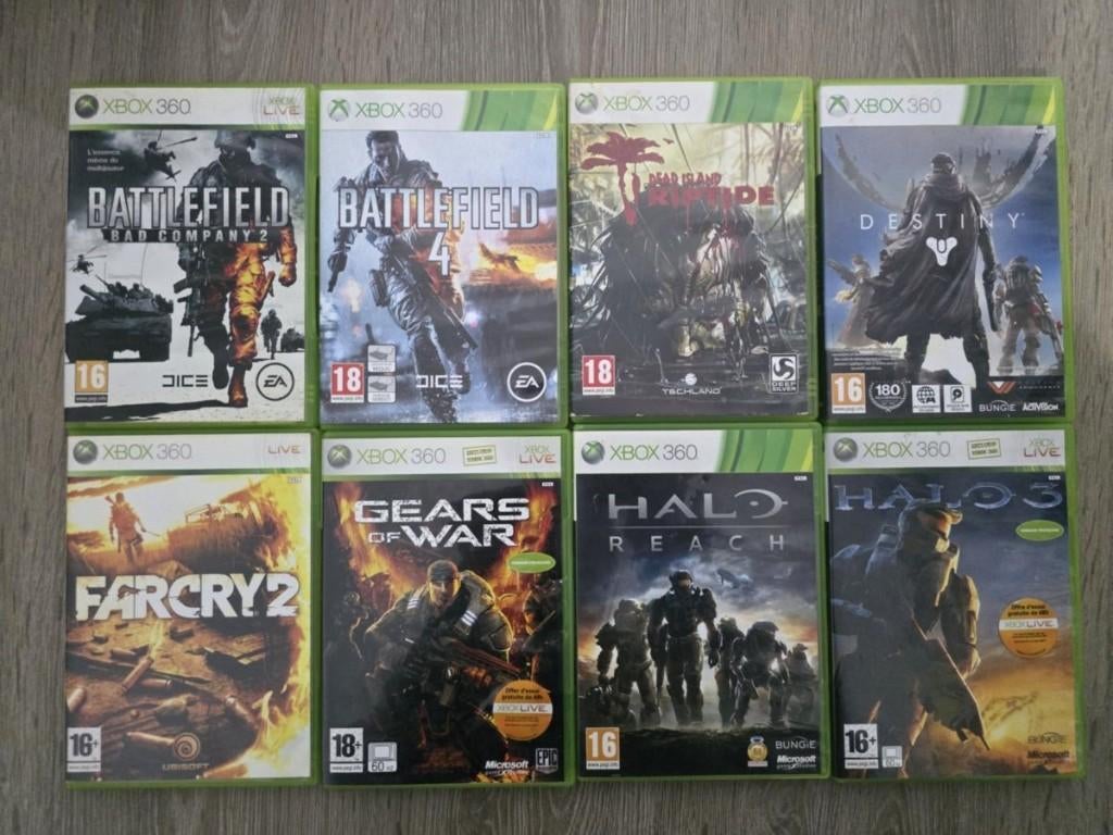 Lot de jeux XBOX 360 en bon état, Consoles de jeu & Jeux vidéo, Jeux | Xbox 360, Enlèvement ou Envoi, À partir de 18 ans, Aventure et Action