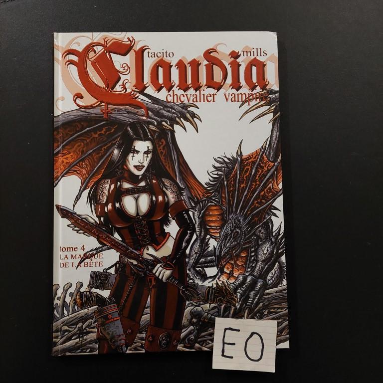 Claudia Chevalier Vampire - tome 4 EO - marque bête, Enlèvement ou Envoi, Comme neuf