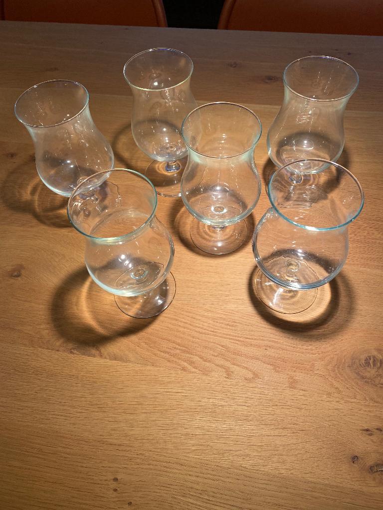 6 wijnglazen (tulp), Verzamelen, Ophalen, Nieuw, Overige typen