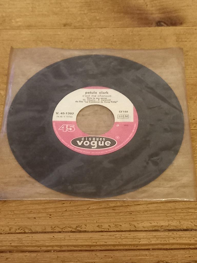 3 Singles van Petula Clark, Enlèvement ou Envoi, Single, Utilisé, Pop
