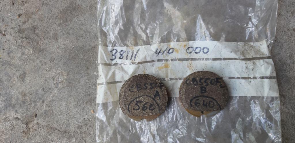 Honda CB550F set remblokken voor, Motoren, Ophalen of Verzenden, Nieuw