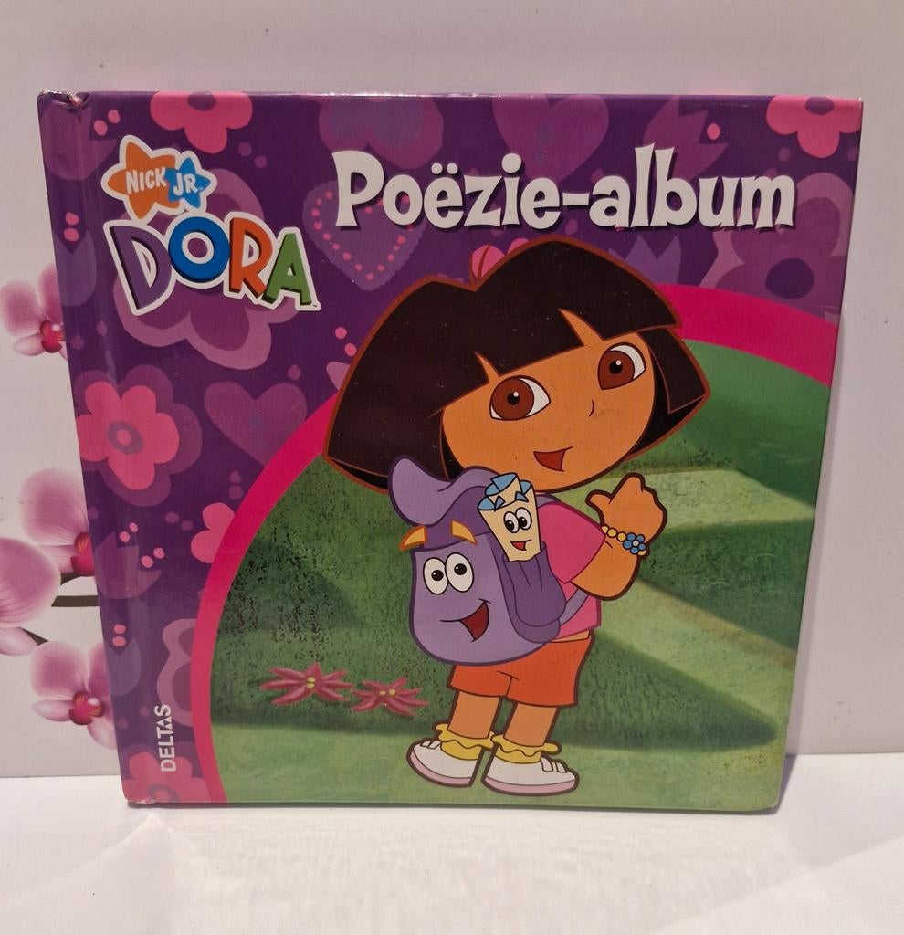 💜 Dora poezie-album, Boeken, Kinderboeken | Baby's en Peuters, Uitgave Deltas, Ophalen of Verzenden, Zo goed als nieuw, Uitklap-, Voel- of Ontdekboek
