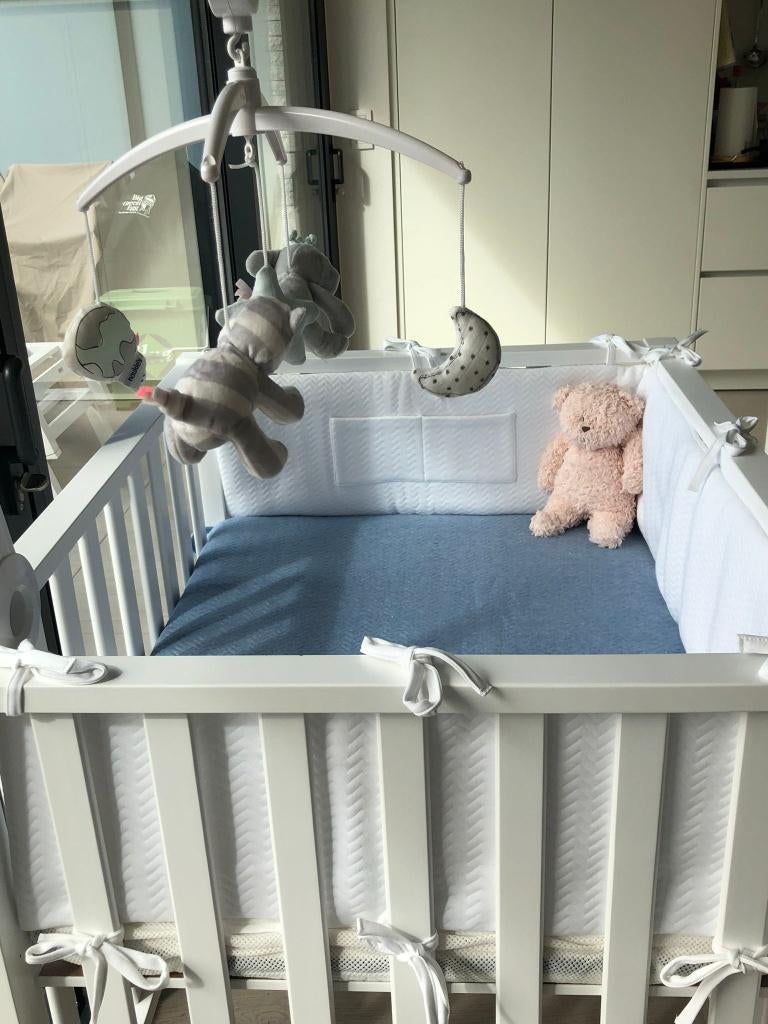 Babypark, Kinderen en Baby's, Babyparken, Ophalen, Gebruikt, Vierkant, In hoogte verstelbaar